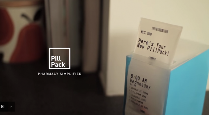 Amazon、薬を小分けして配達するオンライン薬局PillPackを買収｜Primeサービスに組み込まれる？それとも従業員の医療費削減を目指すヘルスケアベンチャーサービスに組み込まれる？