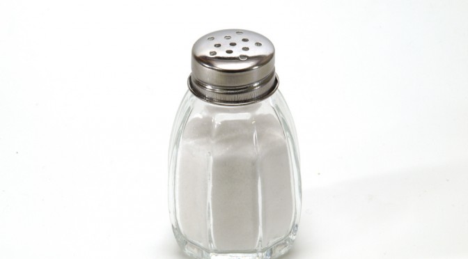 ＮＹのレストランで「塩使用禁止法案」提出