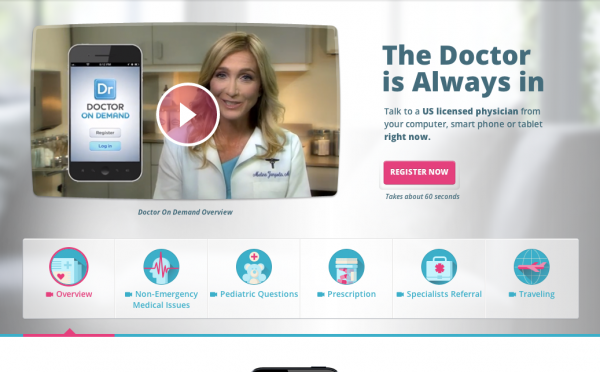 ビデオ電話で医師に気になる症状を相談できるアプリ登場－アメリカ