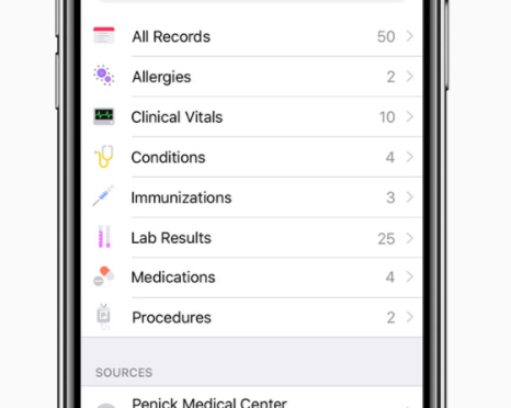 Apple、iPhoneのHealthアプリで医療記録を見ることができる機能を追加｜複数の医療機関がベータ版に参加